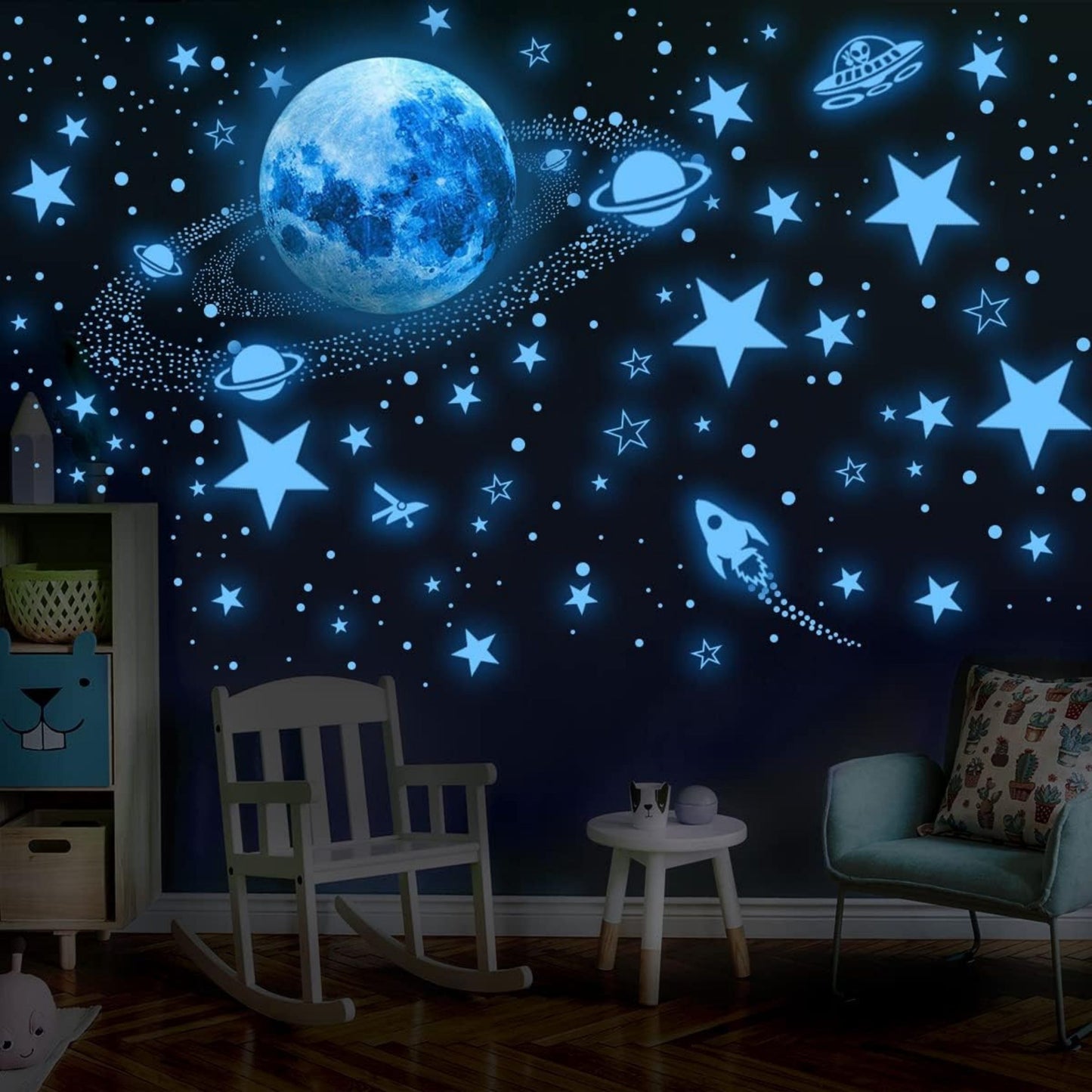 Glow in The Dark Stars for Ceiling Stickers