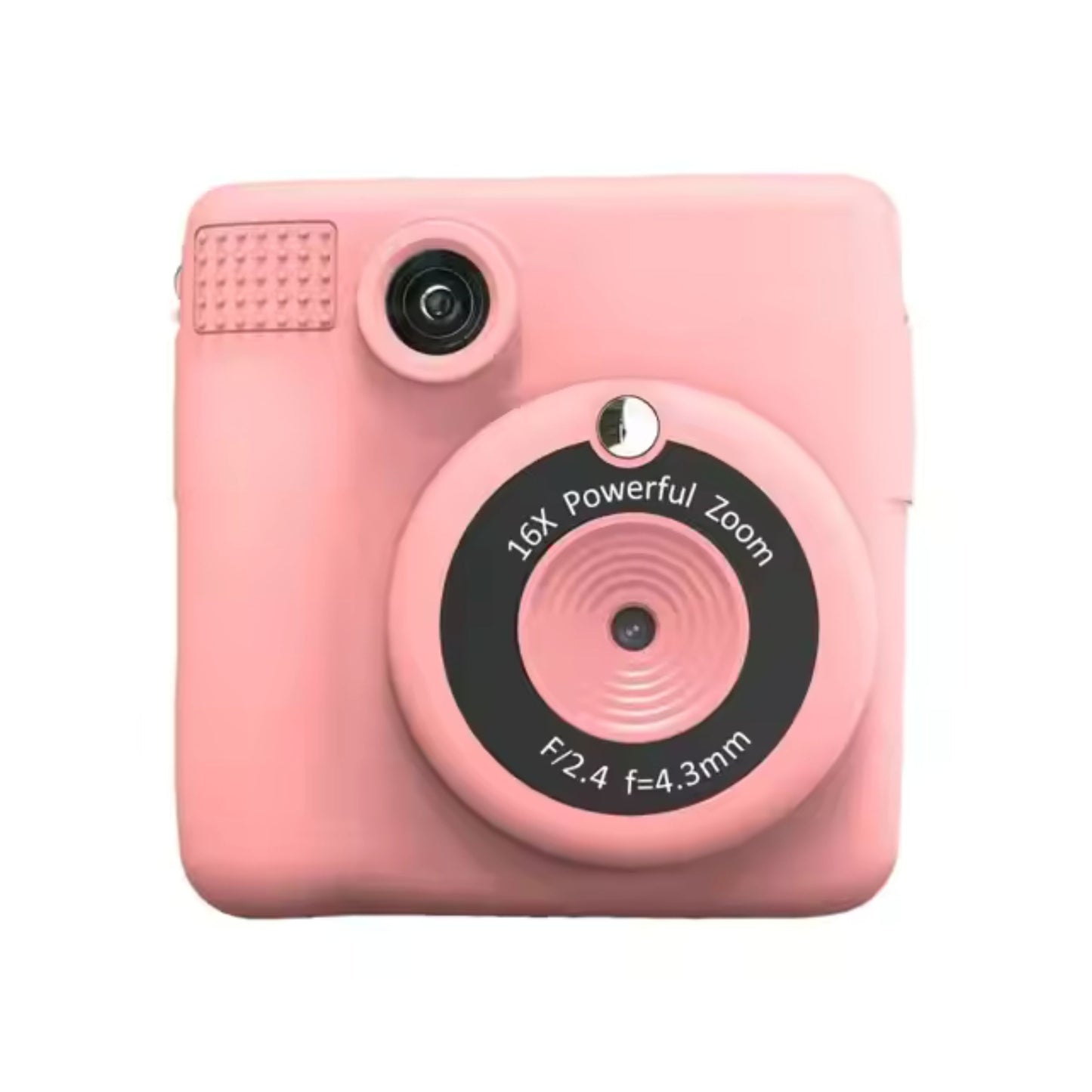 Instant Print Camera for Kids Selfie Digital Portable Camera 1080P HD