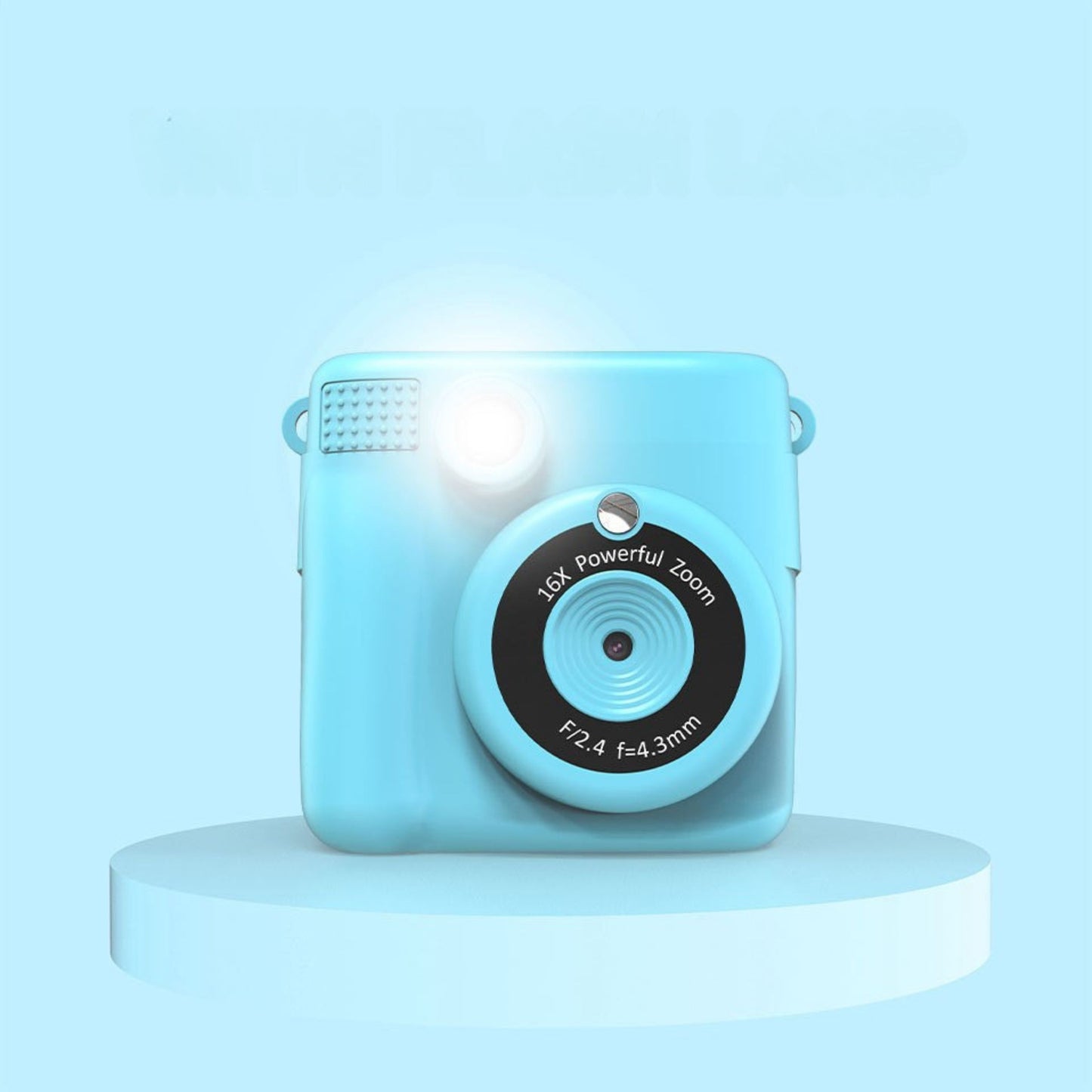 Instant Print Camera for Kids Selfie Digital Portable Camera 1080P HD