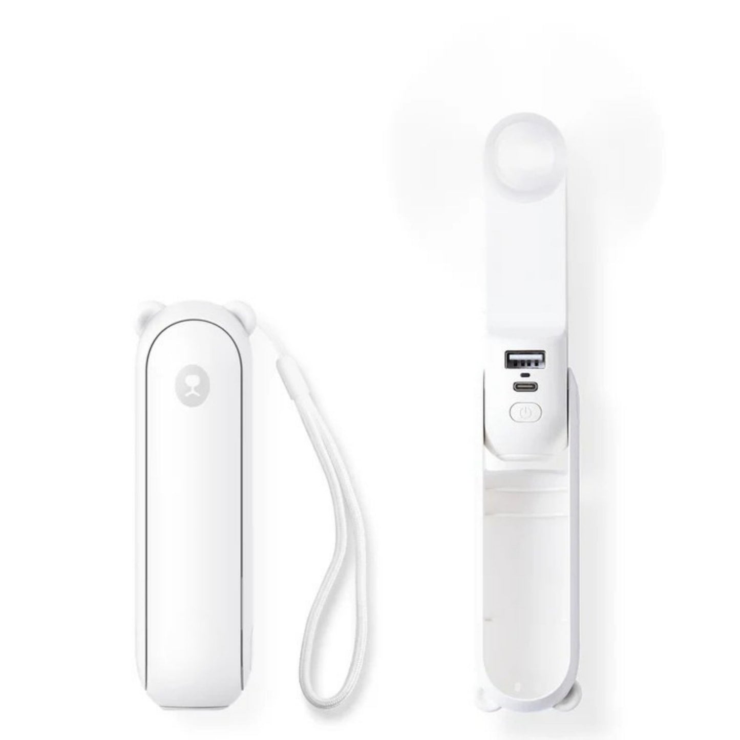 Mini Fan, 3 IN 1 USB Rechargeable Portable Fan