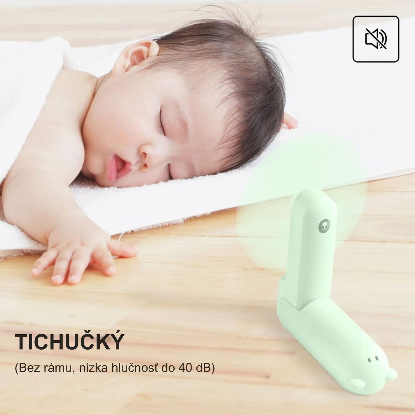 Mini Fan, 3 IN 1 USB Rechargeable Portable Fan