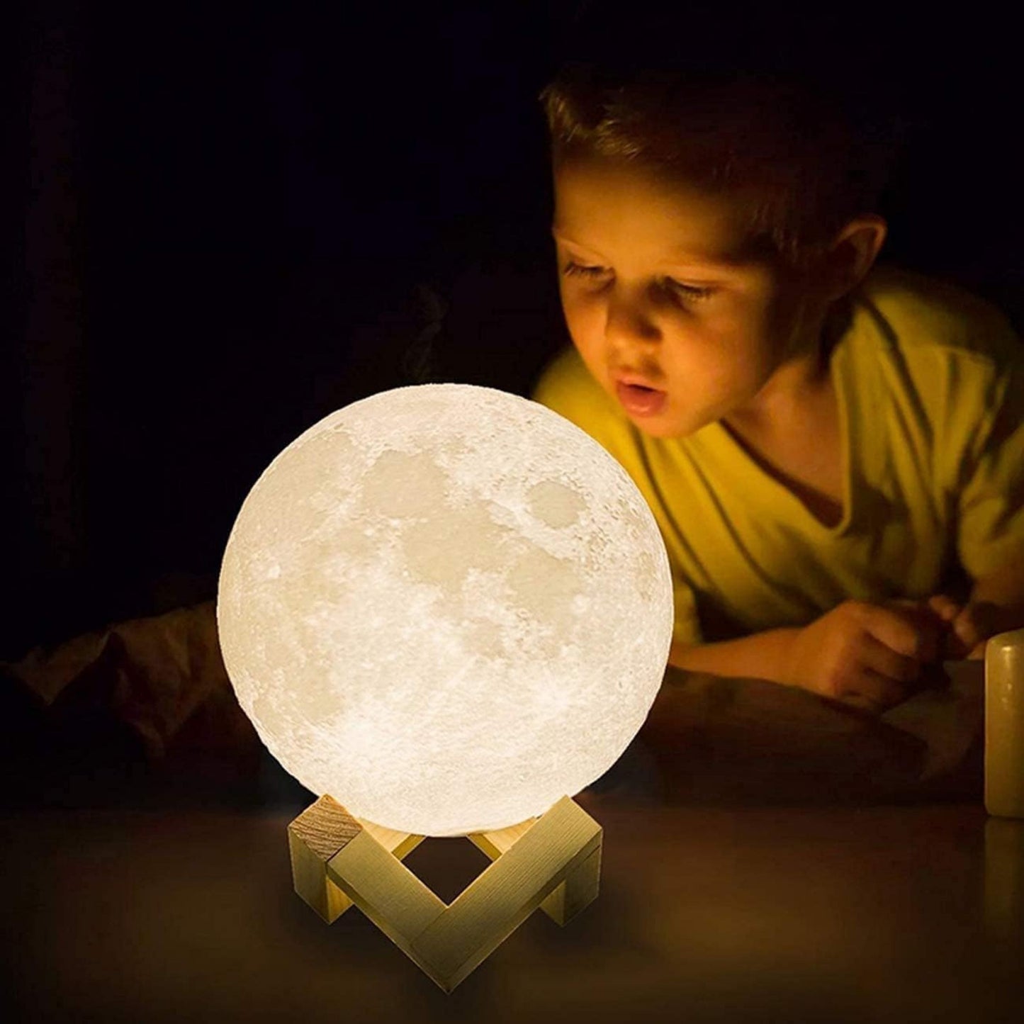 Moon Shaped Lamp LED Galaxy Light