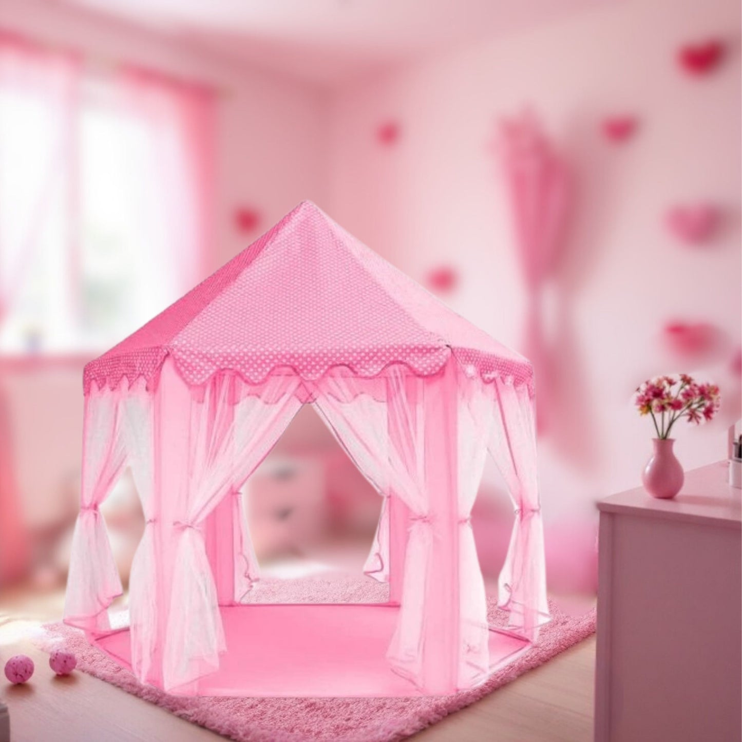 Princess Castle Kids Tent Playhouse for Kids