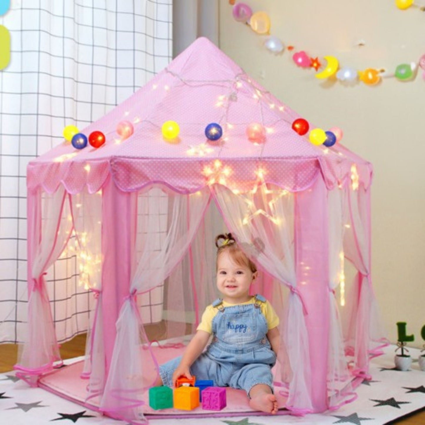 Princess Castle Kids Tent Playhouse for Kids
