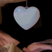 Glowing LED Heart Automatic Sensor Handbag Lights