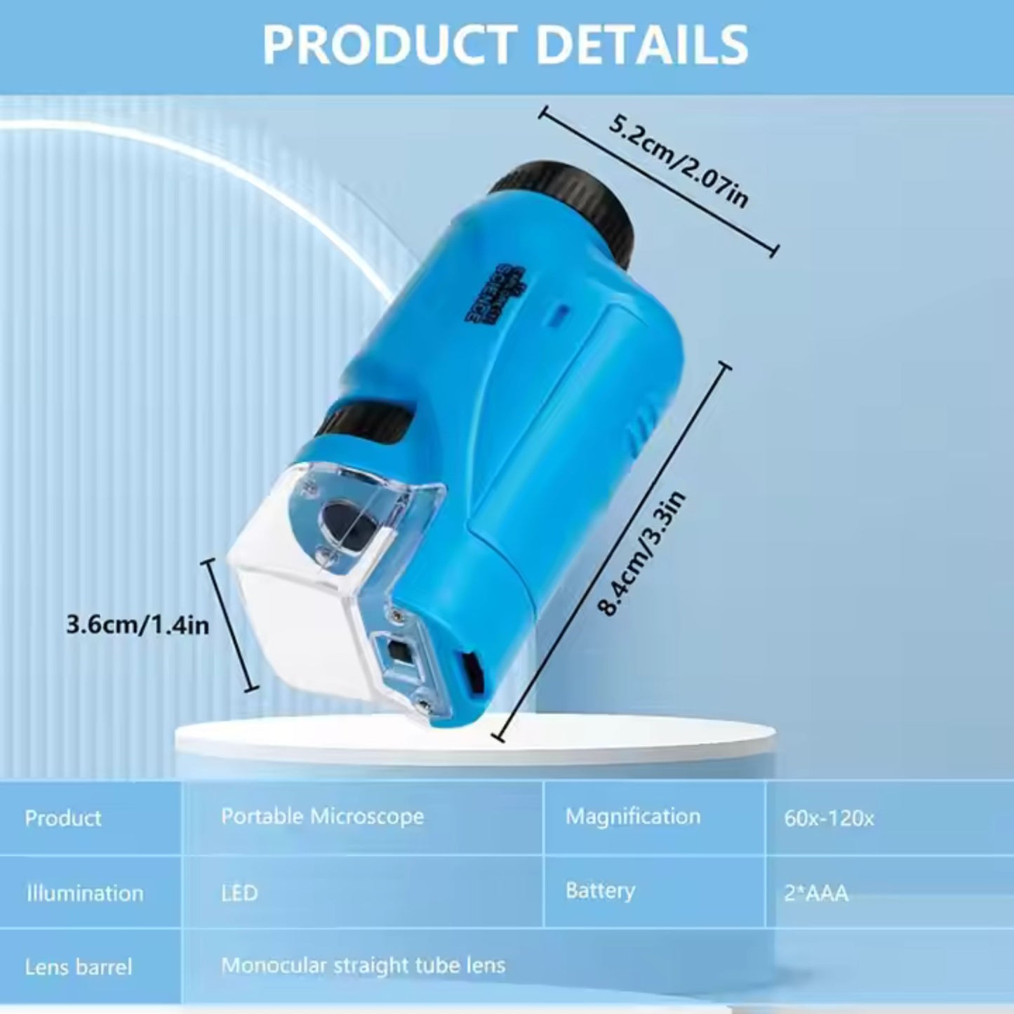 Mini Microscope for Kids