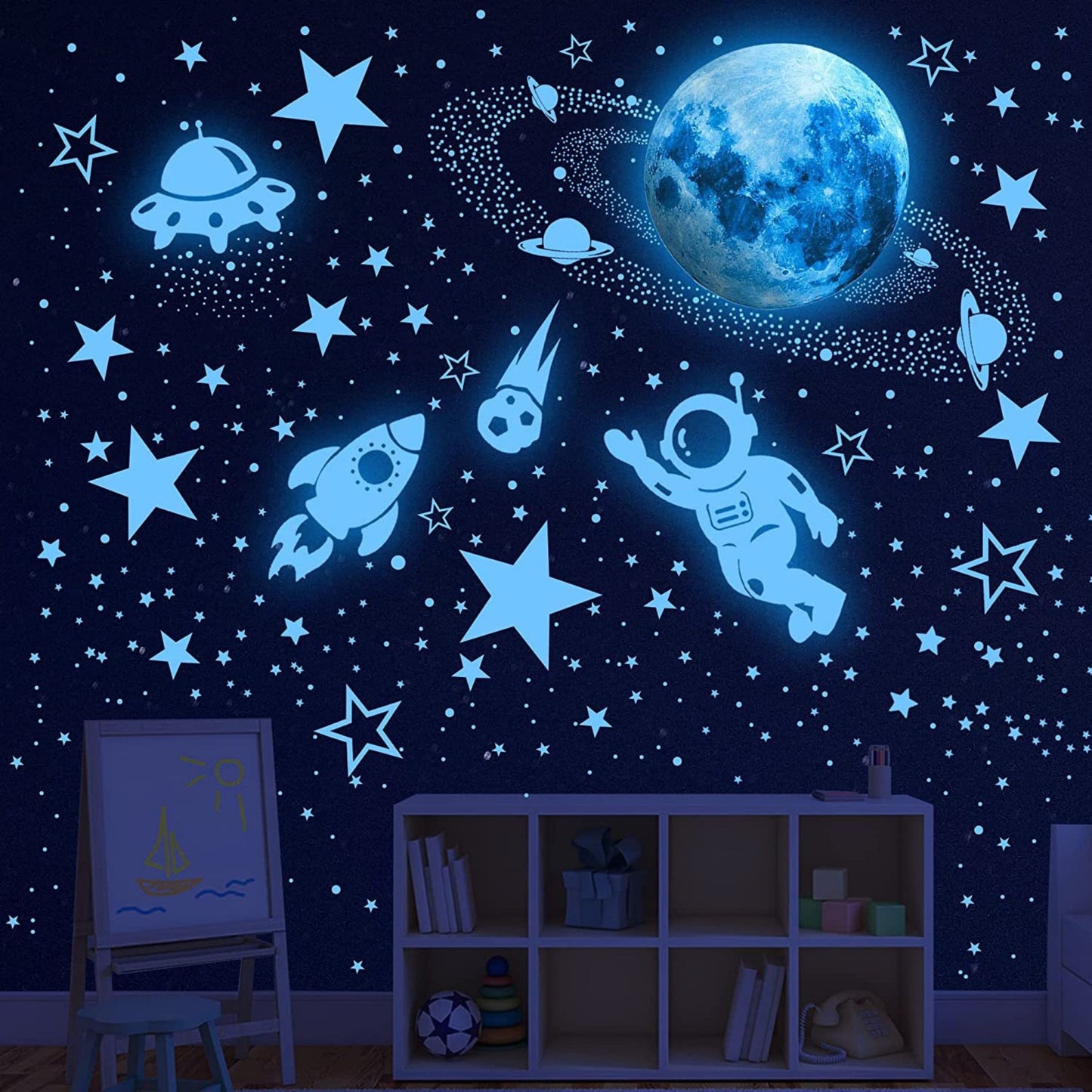 Glow in The Dark Stars for Ceiling Stickers
