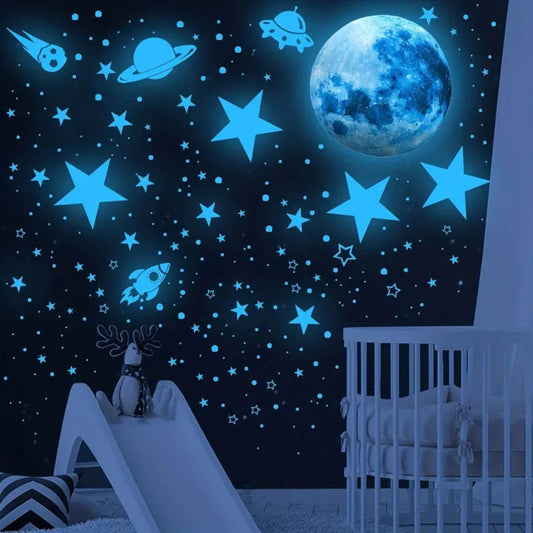 Glow in The Dark Stars for Ceiling Stickers