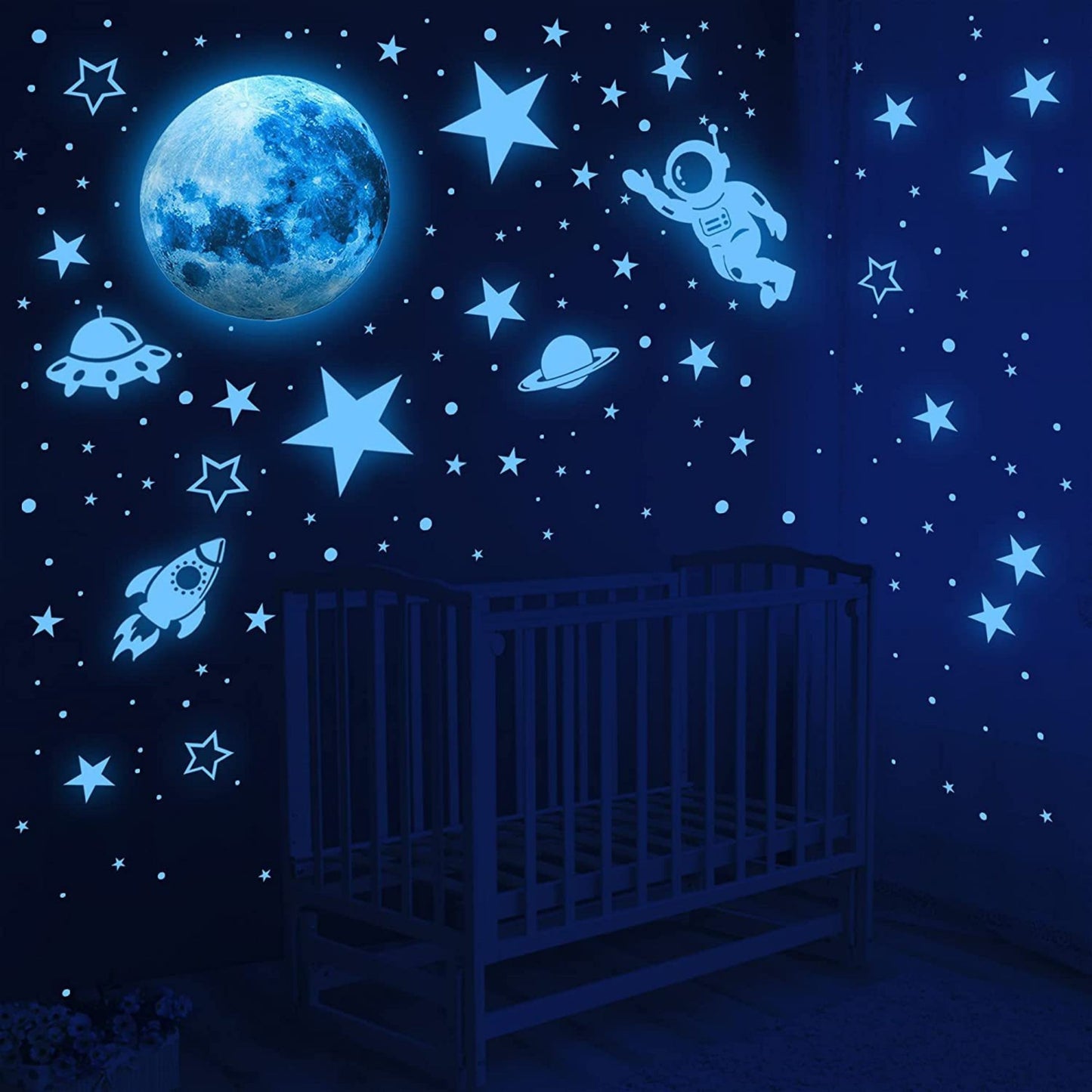 Glow in The Dark Stars for Ceiling Stickers