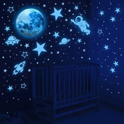 Glow in The Dark Stars for Ceiling Stickers