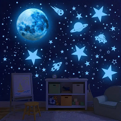 Glow in The Dark Stars for Ceiling Stickers