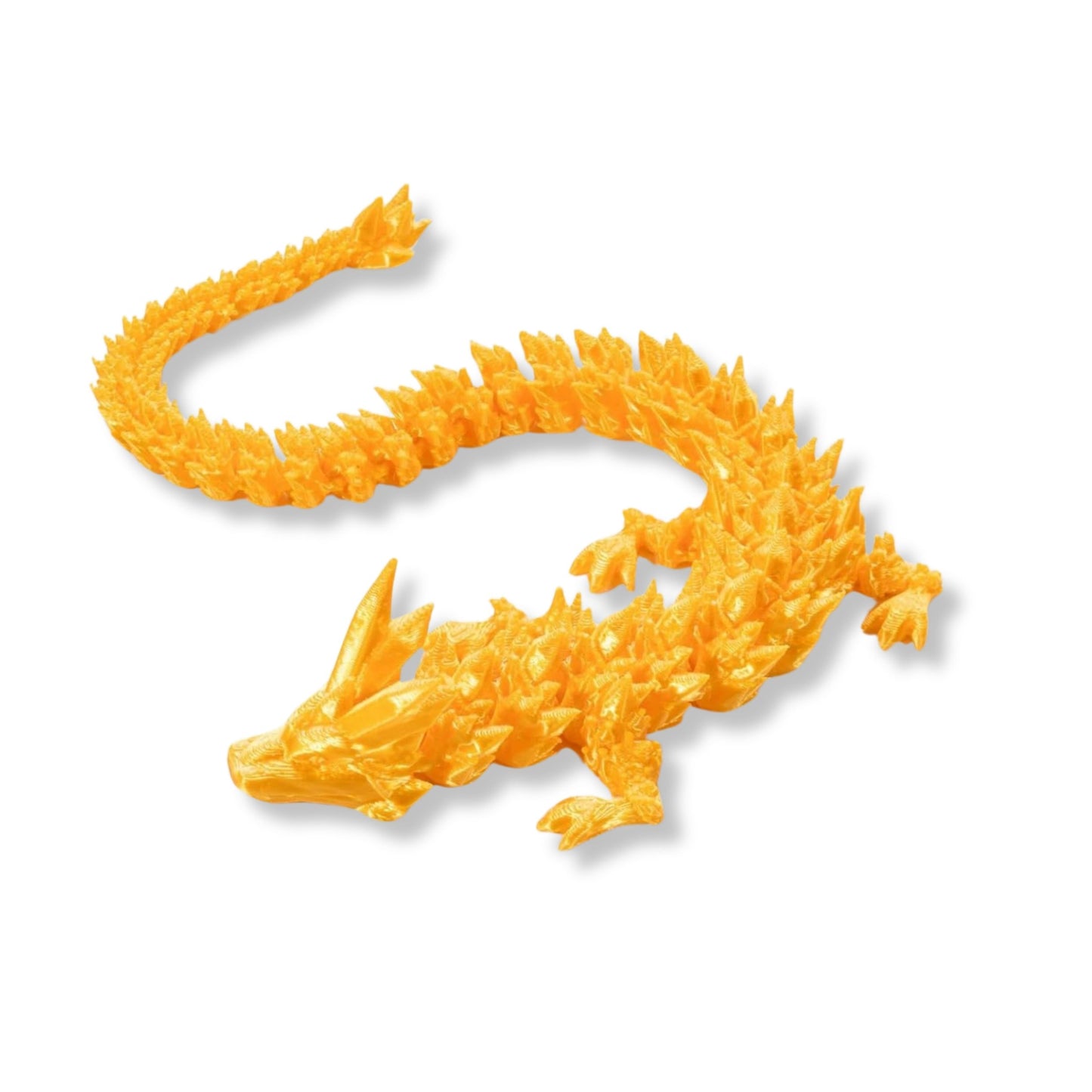 3D Printed Crystal Dragon Egg with Dragon Inside