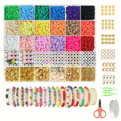 Colourful Polymer Clay bracelet making kits for Bracelets Making Friendship Bracelets
