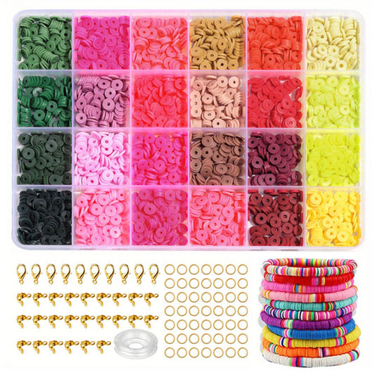 Colourful Polymer Clay bracelet making kits for Bracelets Making Friendship Bracelets