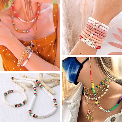Colourful Polymer Clay bracelet making kits for Bracelets Making Friendship Bracelets