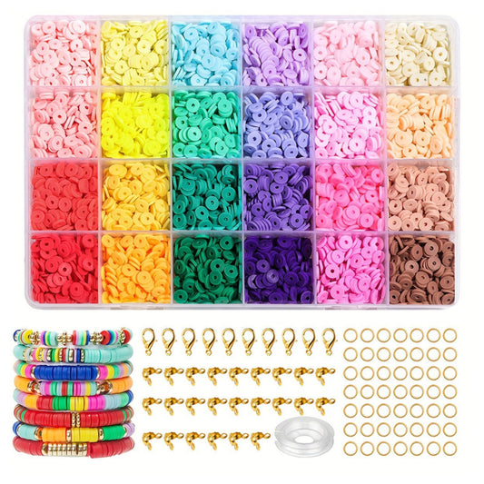 Colourful Polymer Clay bracelet making kits for Bracelets Making Friendship Bracelets