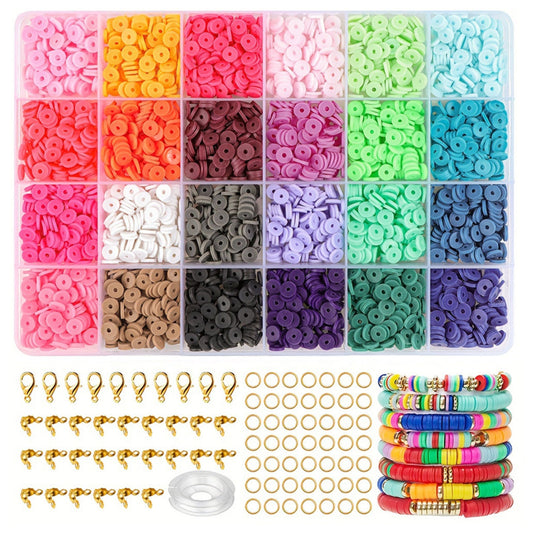 Colourful Polymer Clay bracelet making kits for Bracelets Making Friendship Bracelets