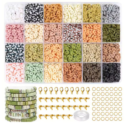 Colourful Polymer Clay bracelet making kits for Bracelets Making Friendship Bracelets