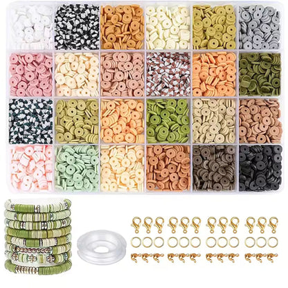 Colourful Polymer Clay bracelet making kits for Bracelets Making Friendship Bracelets