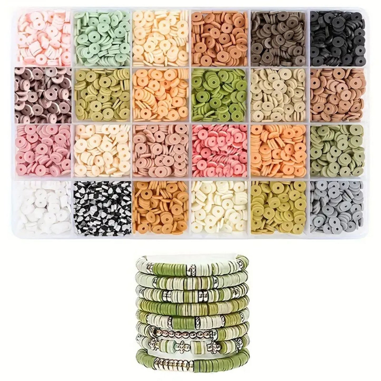 Colourful Polymer Clay bracelet making kits for Bracelets Making Friendship Bracelets