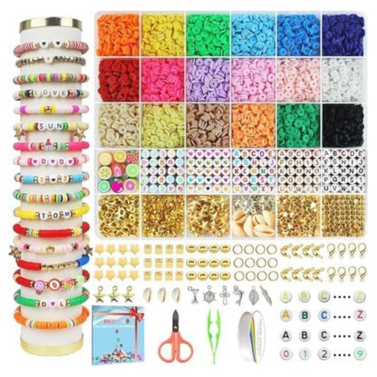 Colourful Polymer Clay bracelet making kits for Bracelets Making Friendship Bracelets