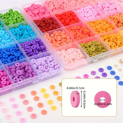 Colourful Polymer Clay bracelet making kits for Bracelets Making Friendship Bracelets