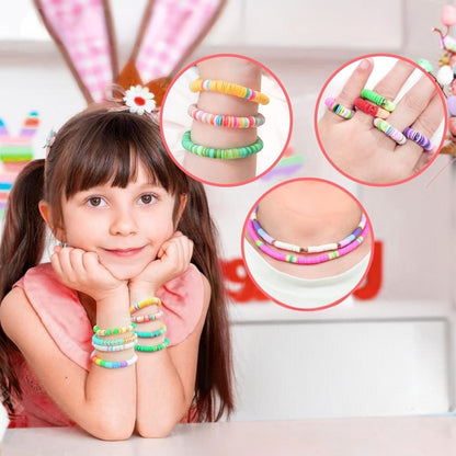 Colourful Polymer Clay bracelet making kits for Bracelets Making Friendship Bracelets