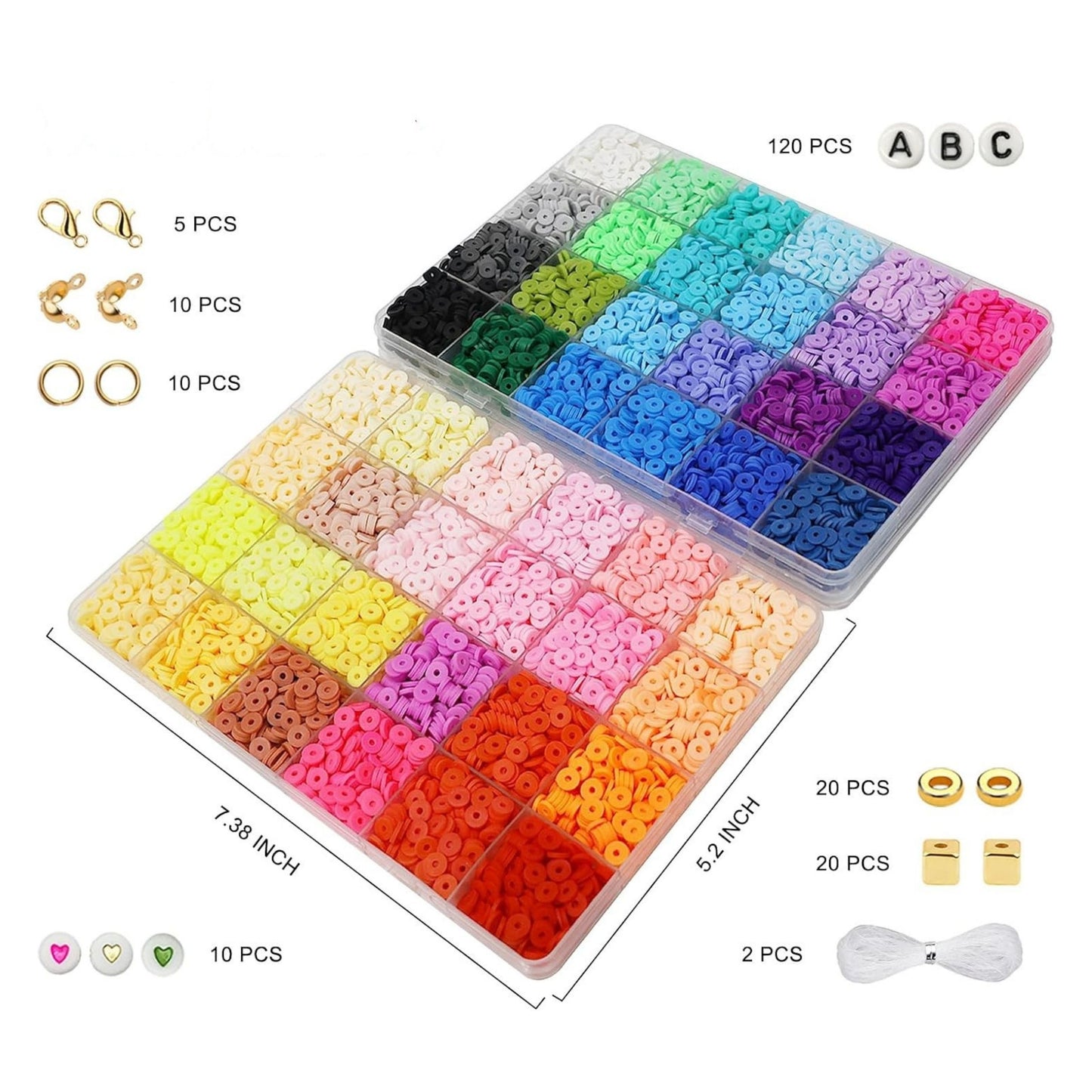 Colourful Polymer Clay bracelet making kits for Bracelets Making Friendship Bracelets