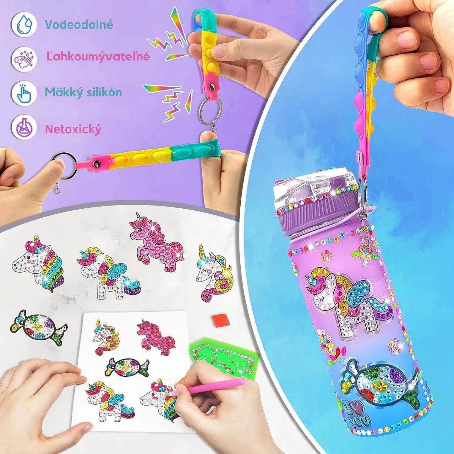 Decorate Your Own Water Bottle Kits