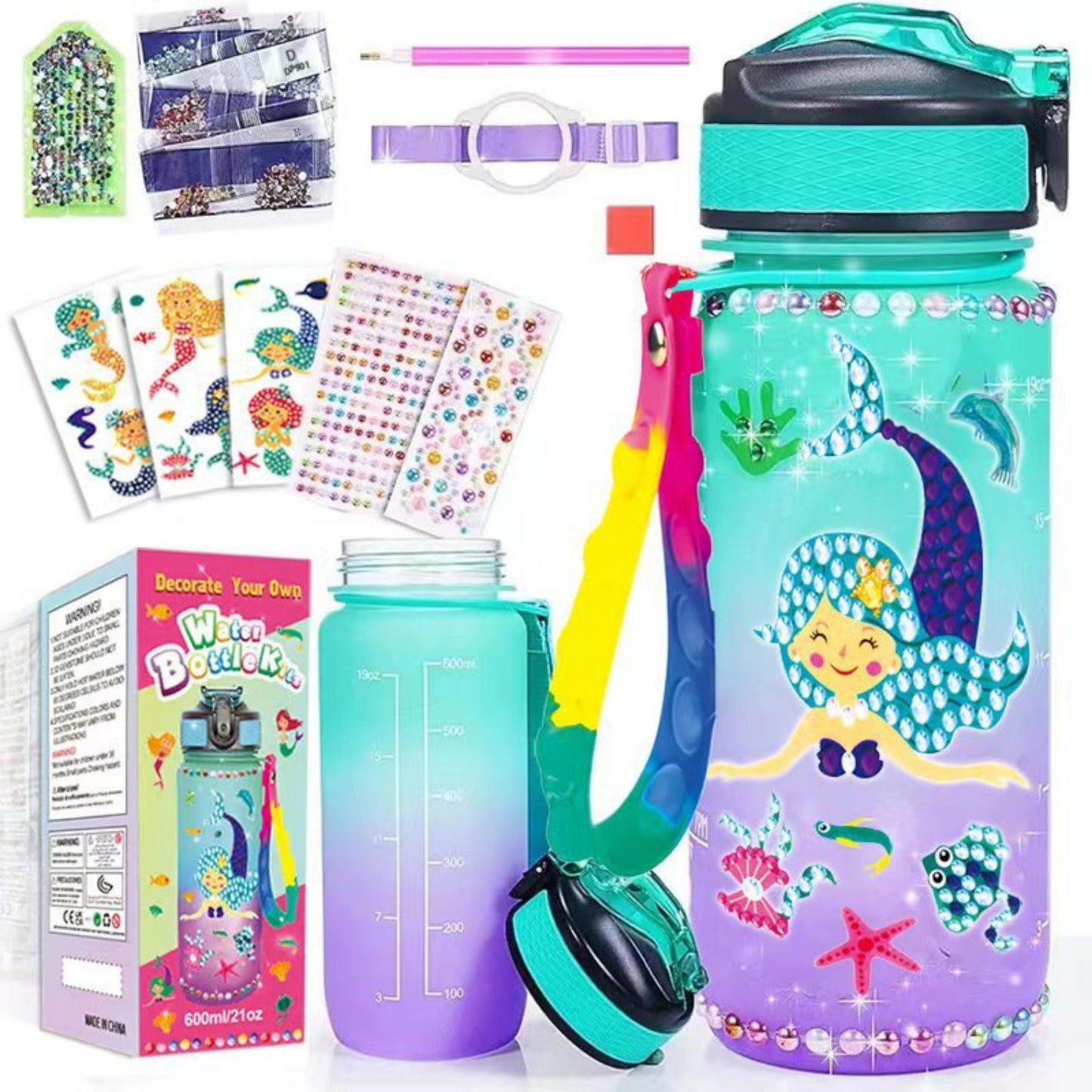 Decorate Your Own Water Bottle Kits