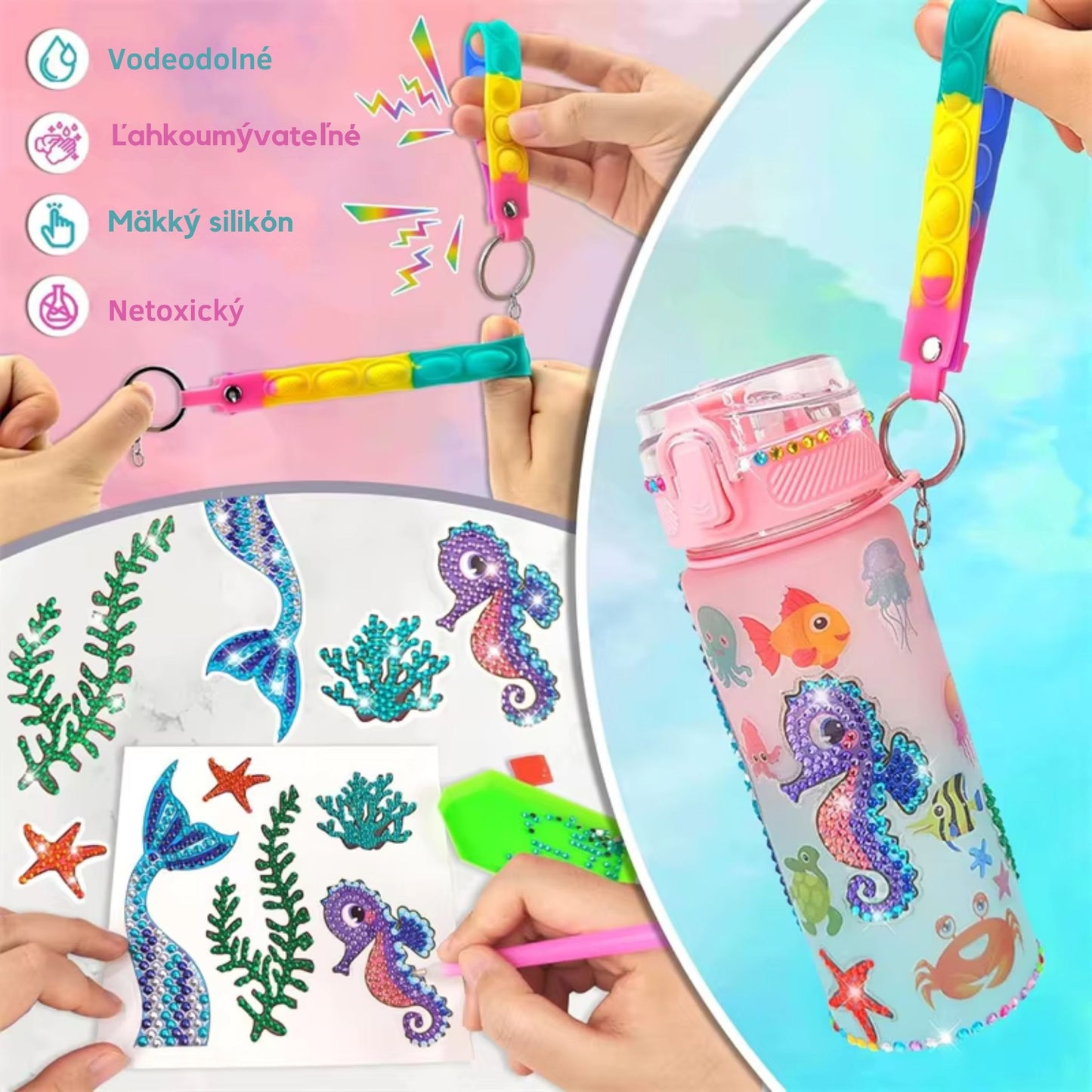 Decorate Your Own Water Bottle Kits