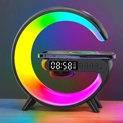 G-LAMP Light Up Wireless Speaker Intelligent LED Table Lamp with Bluetooth charging