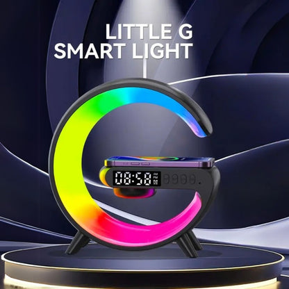 G-LAMP Light Up Wireless Speaker Intelligent LED Table Lamp with Bluetooth charging