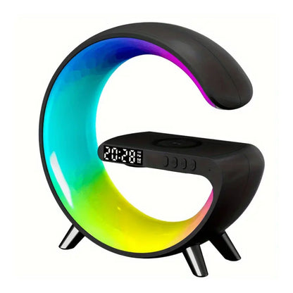 G-LAMP Light Up Wireless Speaker Intelligent LED Table Lamp with Bluetooth charging