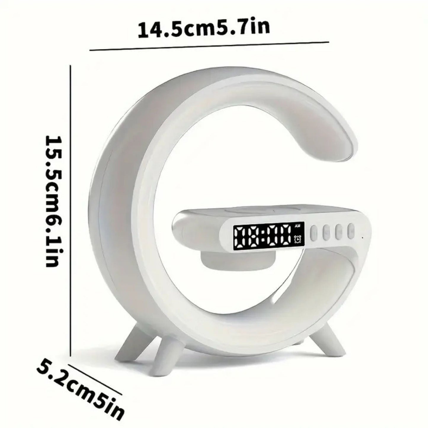 G-LAMP Light Up Wireless Speaker Intelligent LED Table Lamp with Bluetooth charging