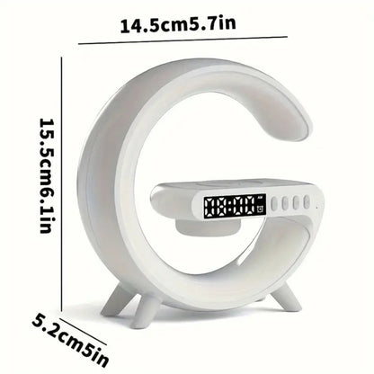 G-LAMP Light Up Wireless Speaker Intelligent LED Table Lamp with Bluetooth charging