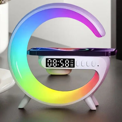 G-LAMP Light Up Wireless Speaker Intelligent LED Table Lamp with Bluetooth charging