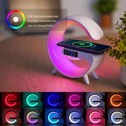 G-LAMP Light Up Wireless Speaker Intelligent LED Table Lamp with Bluetooth charging