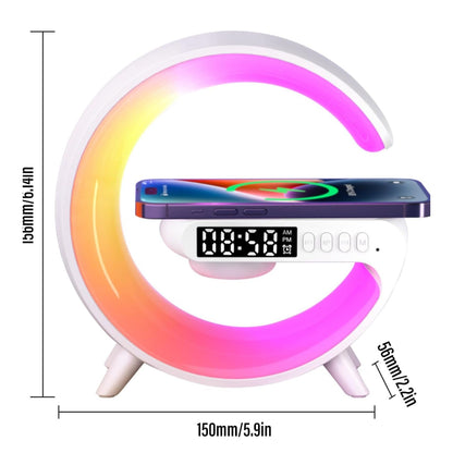 G-LAMP Light Up Wireless Speaker Intelligent LED Table Lamp with Bluetooth charging