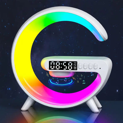 G-LAMP Light Up Wireless Speaker Intelligent LED Table Lamp with Bluetooth charging