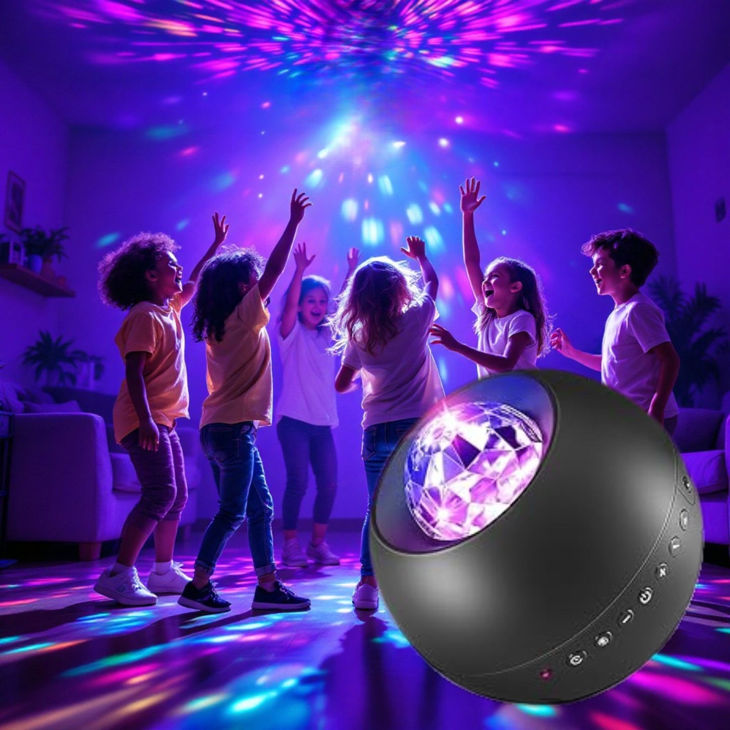 Galaxy Light Projector with 15 White Noise Recordings