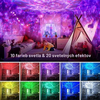 Galaxy Light Projector with 15 White Noise Recordings