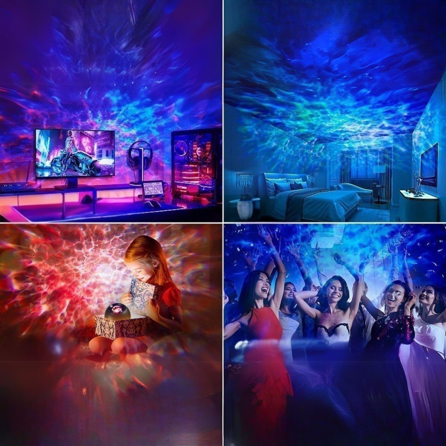 Galaxy Light Projector with 15 White Noise Recordings