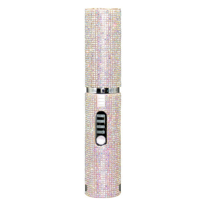 Glittering Flat Iron 2 in 1 Curling Iron With USB Cordless & Rechargeable