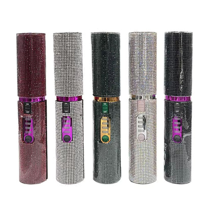 Glittering Flat Iron 2 in 1 Curling Iron With USB Cordless & Rechargeable