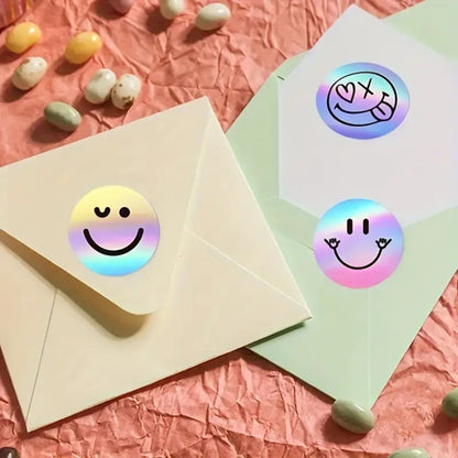Holographic Sticker roll of 500 pcs