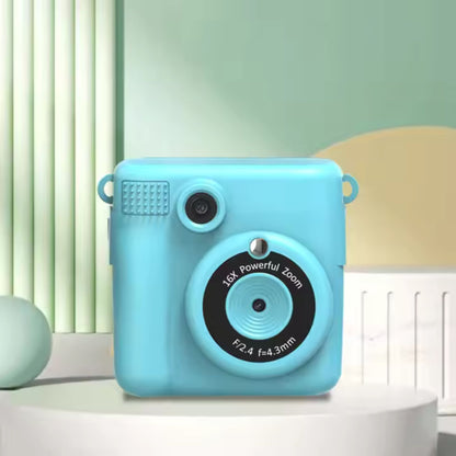 Instant Print Camera for Kids Selfie Digital Portable Camera 1080P HD