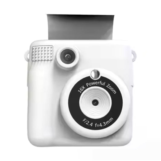 Instant Print Camera for Kids Selfie Digital Portable Camera 1080P HD