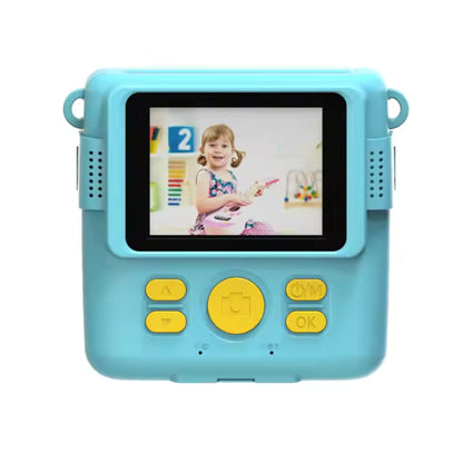Instant Print Camera for Kids Selfie Digital Portable Camera 1080P HD