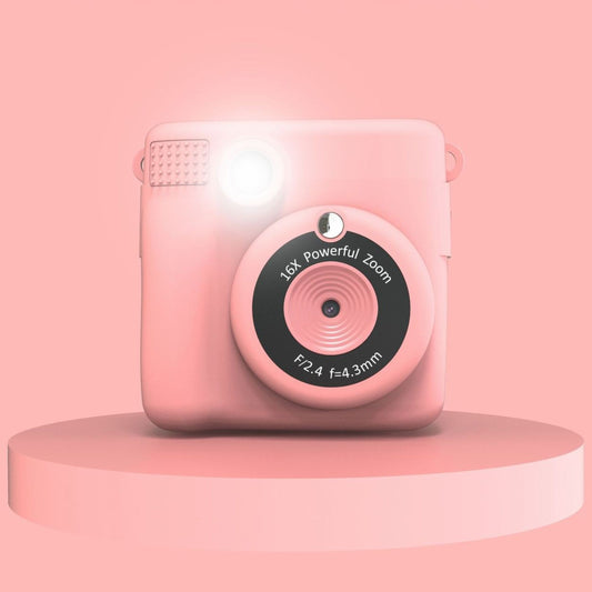 Instant Print Camera for Kids Selfie Digital Portable Camera 1080P HD